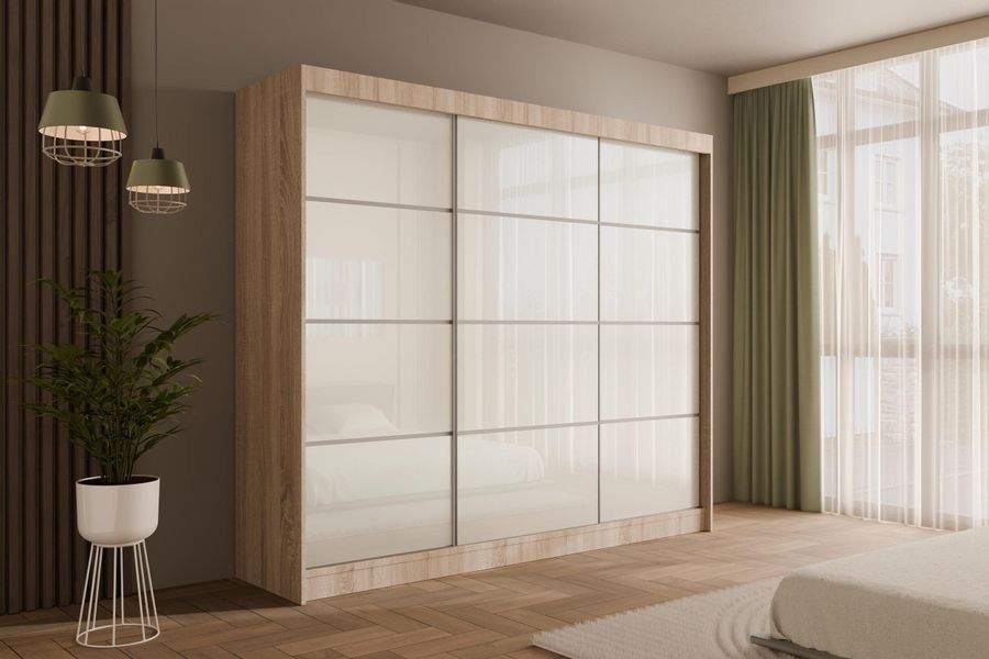 ALTDECOR Schiebetürenschrank PEKA3 (Kleiderschrank Garderobenschrank mit günstig online kaufen