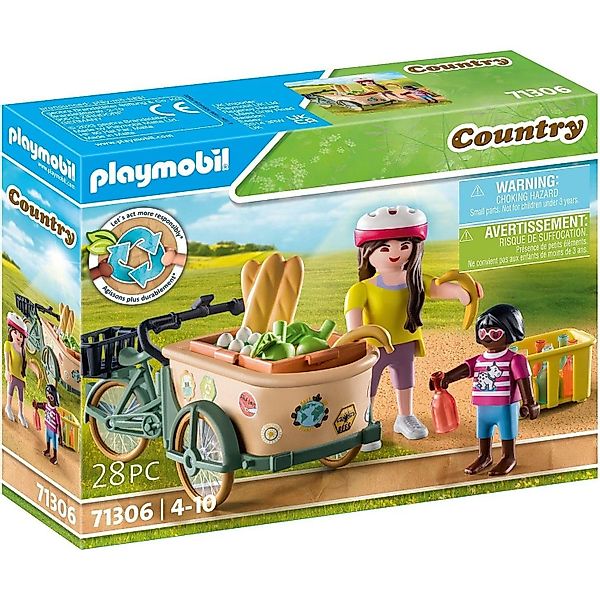 Playmobil® 71306 Lastenfahrrad Konstruktions-Spielset günstig online kaufen