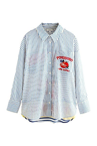 Next Langarmhemd Langärmliges, leichtes Shirt aus günstig online kaufen