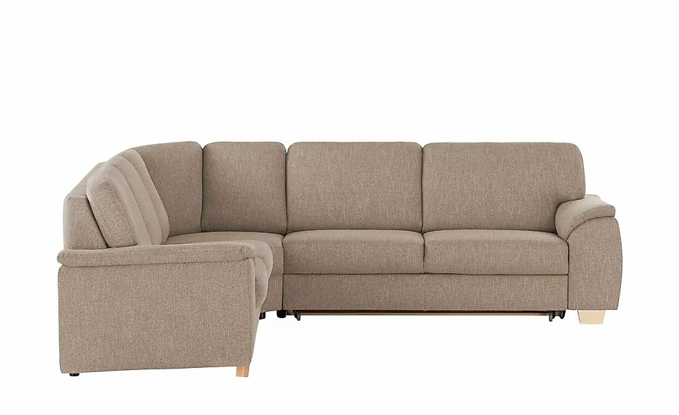 smart Ecksofa  Valencia ¦ braun ¦ Maße (cm): B: 250 H: 90 T: 280.0 Polsterm günstig online kaufen