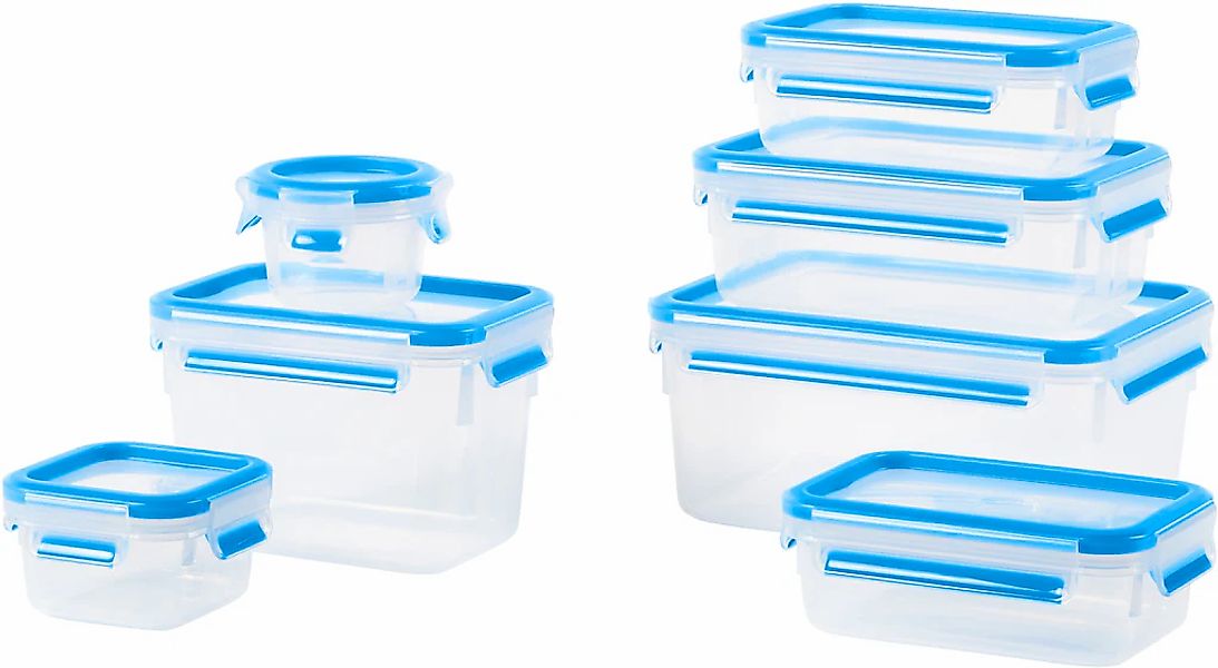 Emsa Frischhaltedose "N10316 Clip & Close" Set, Größen: 0,15/0,2/2*0,55/1,1 günstig online kaufen