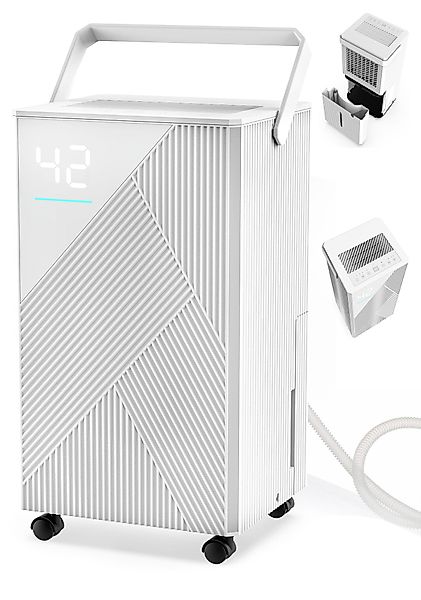 LETGOSPT Luftentfeuchter Luftentfeuchter Elektrisch, Raumentfeuchter Leise günstig online kaufen