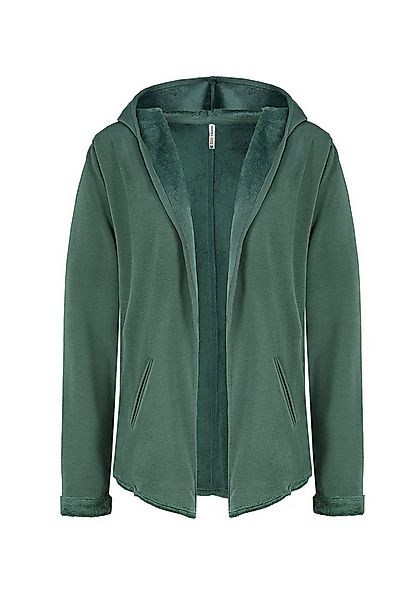 SUBLEVEL Cardigan Damen Langer Sweat Cardigan im Basic Style günstig online kaufen