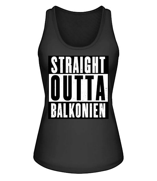 Straight Outta Balkonien · Frauen Bio Tank-Top Stanley Stella günstig online kaufen