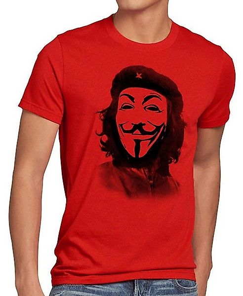style3 T-Shirt Anonymous Che Guevara guy fawkes occupy maske guy fawkes hac günstig online kaufen