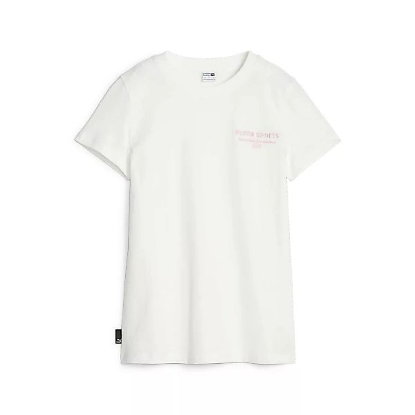 PUMA T-Shirt "PUMA TEAM Grafik-T-Shirt Damen" günstig online kaufen