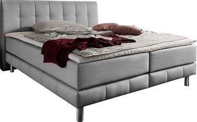 PLACES OF STYLE Boxspringbett "Cafone" inkl. Topper, 5 Breiten, 3 Matratzen günstig online kaufen