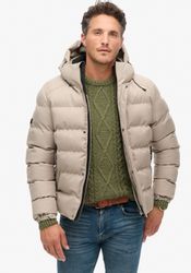 Superdry Steppjacke "HOODED TWEED SPORTS PUFFER JKT" mitKapuze günstig online kaufen