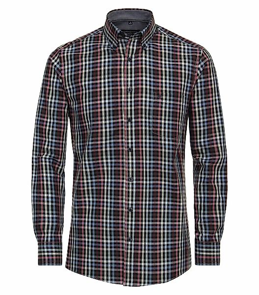 CASAMODA Langarmhemd "CASAMODA Freizeithemd kariert" günstig online kaufen