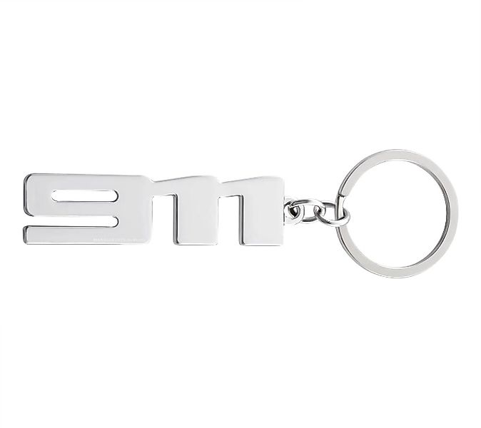 Porsche Schlüsselanhänger 911 Metall Schlüsselanhänger keyring silbergrau günstig online kaufen
