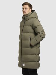 khujo Steppmantel "Caius2-YM" Stylischer Herren Wintermantel mit Kapuze günstig online kaufen