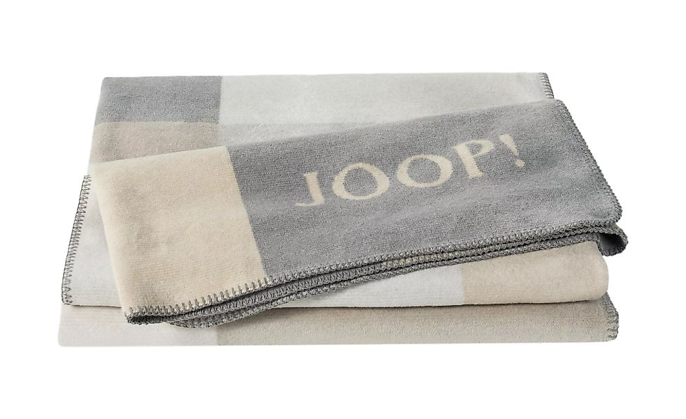 JOOP! Wohndecke Mosaic Sand-Rauch 150x200 cm Wohndecken beige Gr. 150 x 200 günstig online kaufen