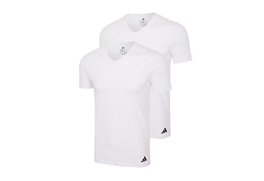 adidas Sportswear T-Shirt Active Flex Cotton (2er Pack) V-Ausschnitt, Kurza günstig online kaufen