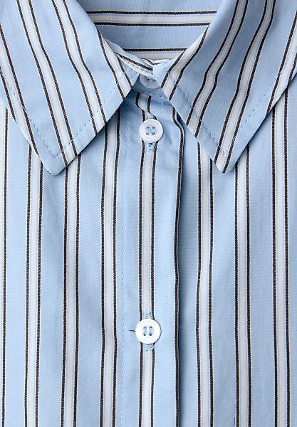 STREET ONE Langarmbluse aus reiner Baumwolle günstig online kaufen