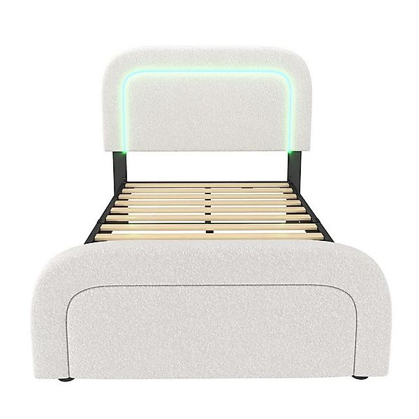 Gotagee Polsterbett Multifunktionsbett Einzelbett Jugendbett Flaches Bett(M günstig online kaufen