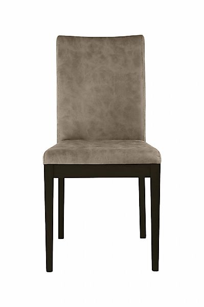 Home affaire 4-Fußstuhl »Dendres«, (Set), 2 St., Microfaser, Sitz und Rueck günstig online kaufen