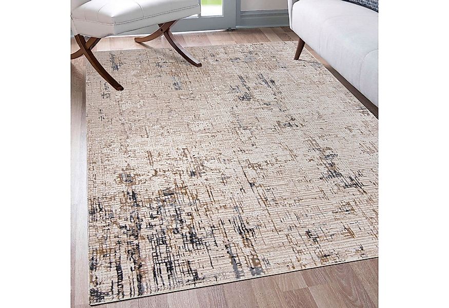 Mazovia Designteppich Modern Abstrakt Teppich für Wohnzimmer Schlafzimmer B günstig online kaufen