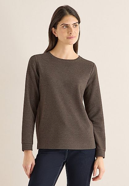 CECIL Langarmshirt mit U-Boot-Ausschnitt günstig online kaufen