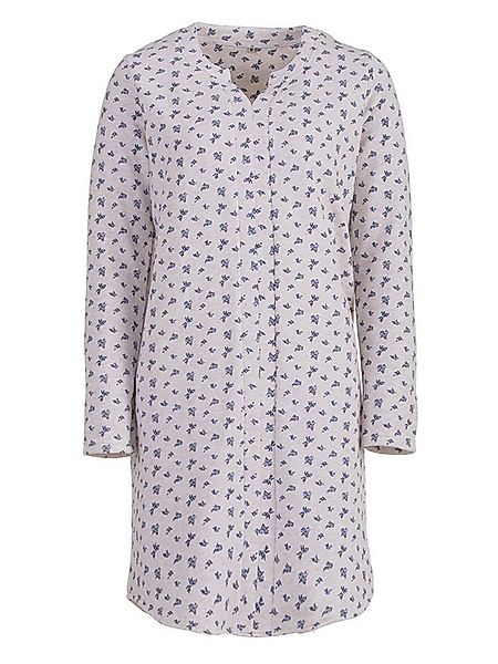 zeitlos Nachthemd Thermo Nachthemd - Fleur bleau günstig online kaufen