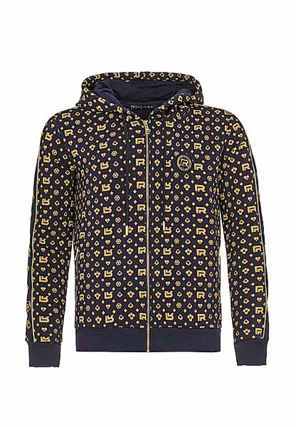 RedBridge Kapuzensweatjacke Sweat Kapuzenjacke Reißverschluss Allover günstig online kaufen