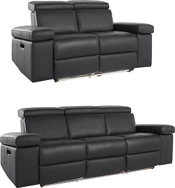 Places of Style Sitzgruppe "Kilado", mit Relaxfunktion, verstellbarer Armle günstig online kaufen