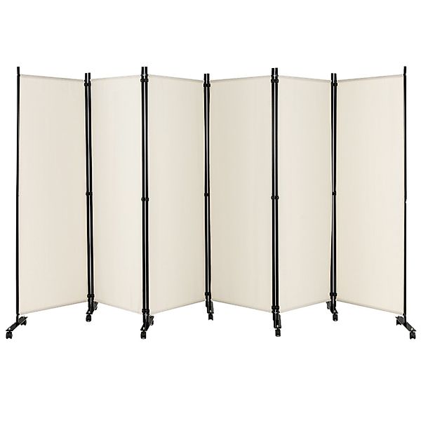 COSTWAY Paravent, 6 tlg. Raumteiler, auf günstig online kaufen
