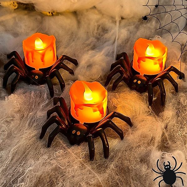 MUPOO LED-Kerze Halloween Nachtlicht Kerzenlicht,Kerze Lampe,Battery günstig online kaufen