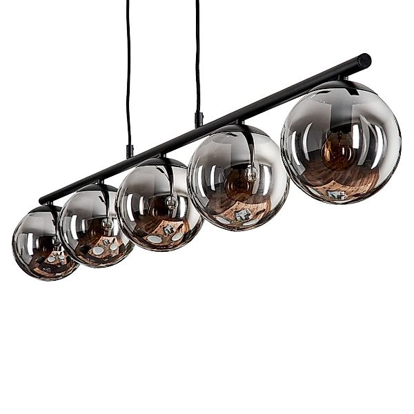 hofstein Pendelleuchte Hängelampe aus Metall/Glas in günstig online kaufen