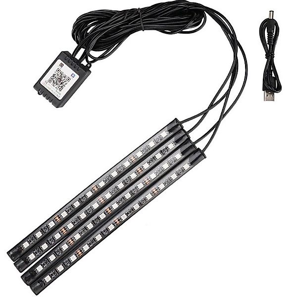 POPOLIC LED Stripe 48 LED-Lichtstreifen für günstig online kaufen