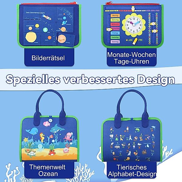 CLTYQ Lernspielzeug Busy Board Montessori-Spielzeug für günstig online kaufen