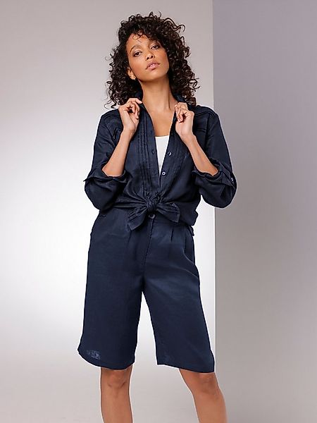 creation L Shorts Leinen-Bermudas erhöht günstig online kaufen