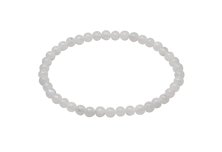 Schmuck Krone Armband Armband aus Mondstein Ø 4mm endlos dehnbar günstig online kaufen