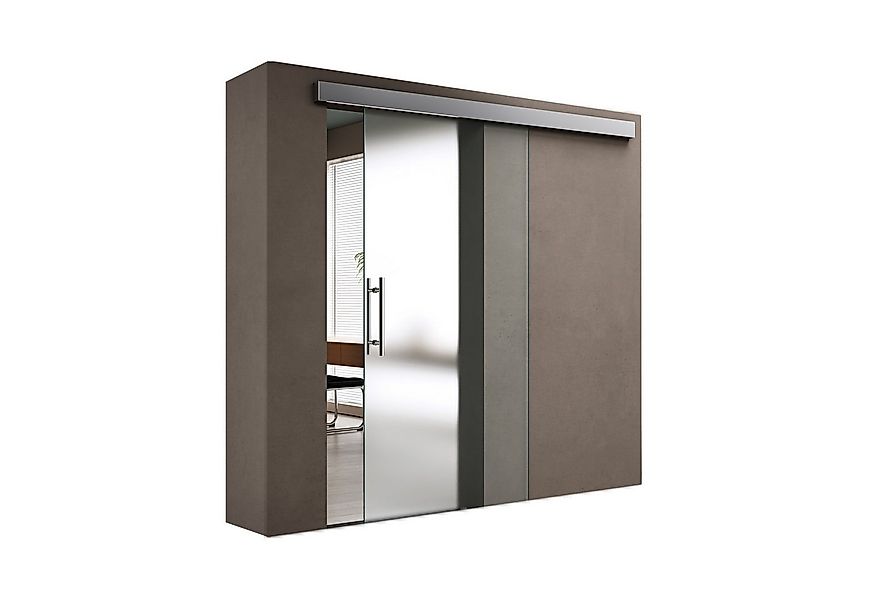 doporro Glasschiebetür Design Glasschiebetür ESG-Sicherheitsglas Zimmertür günstig online kaufen