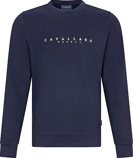 Cavallaro Cavezzio Sweater Logo Navy - Größe XL günstig online kaufen