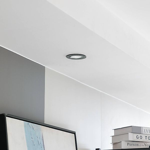 Arcchio LED-Downlight Zarik, schwarz, 2.700K günstig online kaufen