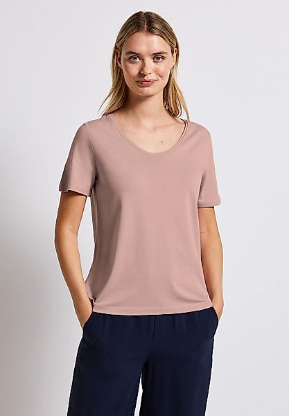 STREET ONE T-Shirt, mit V-Ausschnitt günstig online kaufen