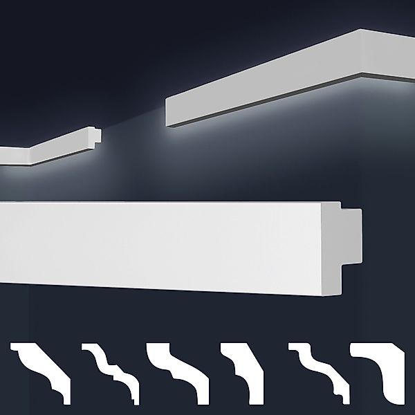 marbet design Stuckleiste E-44, 20 Meter günstig online kaufen