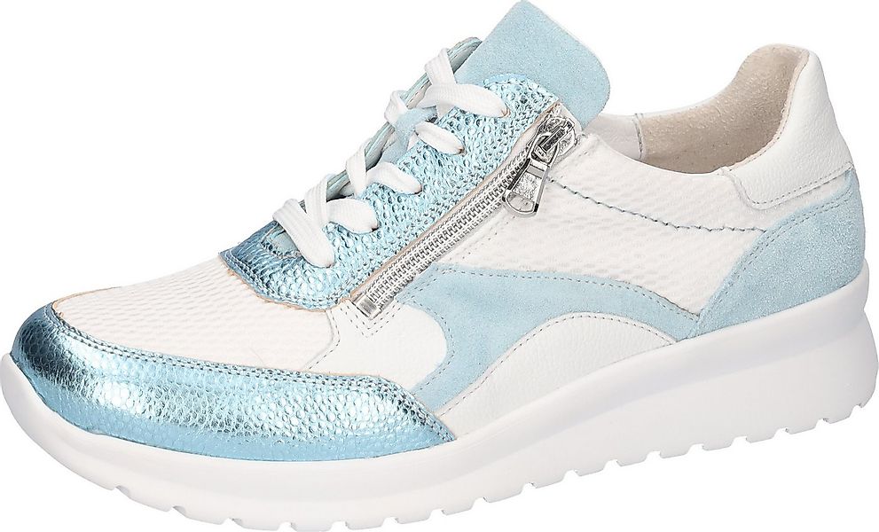 Waldläufer K-SUNNY Sneaker Schnürschuh, Komfortschuh mit seitlichem Reißver günstig online kaufen