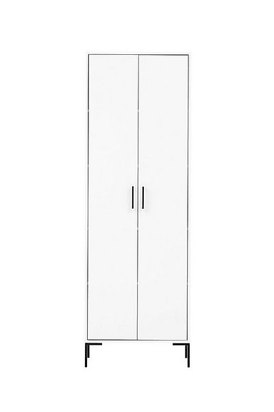 MÖBELPARTNER Aktenschrank Aktenschrank Panda, HxBxT 195x65x40 cm, Weiß günstig online kaufen