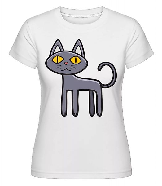 Spooky Cat · Shirtinator Frauen T-Shirt günstig online kaufen