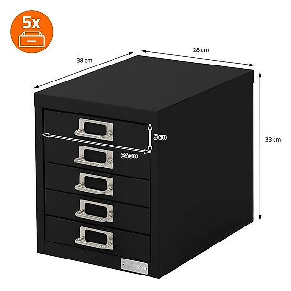 ML-DESIGN Aktenschrank Metallschrank mit Schubladen, freistehender Aufbewah günstig online kaufen