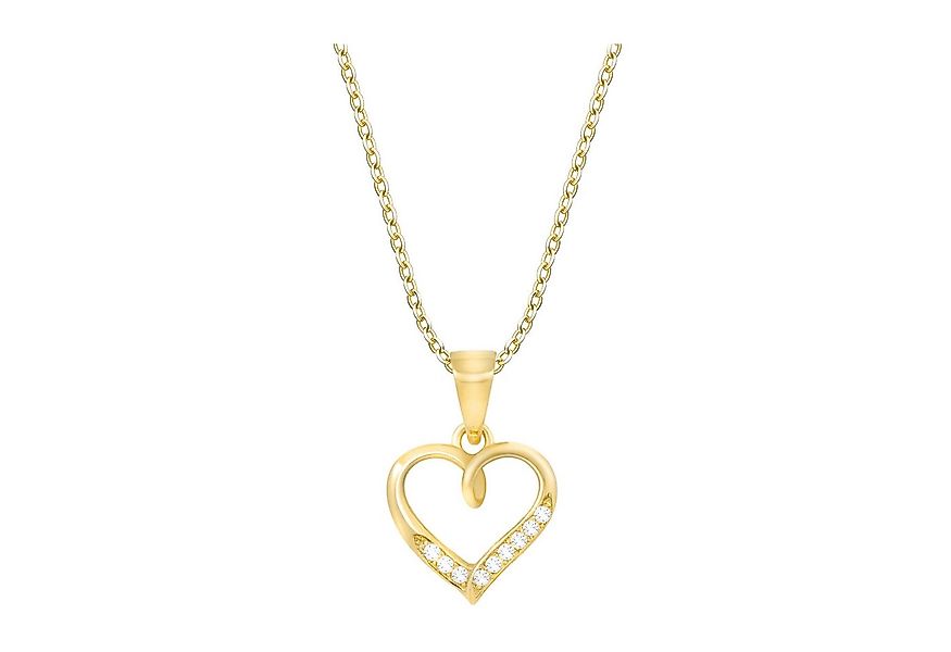 Sofia Milani Kette mit Anhänger Herz, 925 Silber Damen Schmuck - N0692 günstig online kaufen