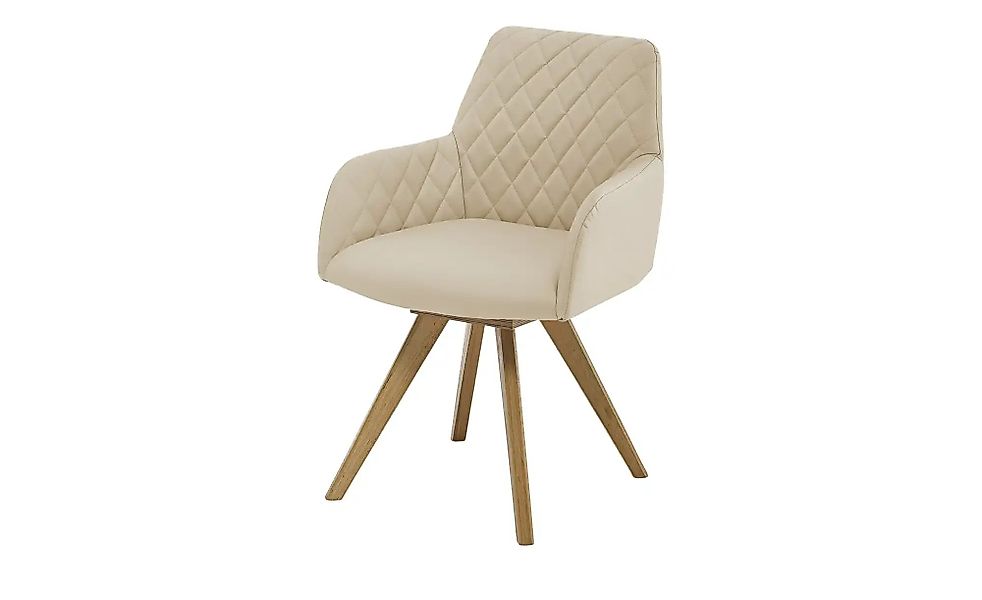 Dine + Mine Esszimmerstuhl  Bristol 1 ¦ beige ¦ Maße (cm): B: 61 H: 88 T: 6 günstig online kaufen