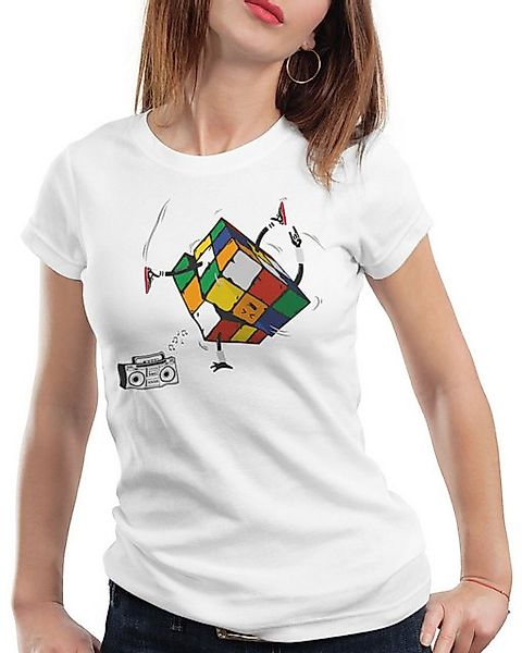 style3 T-Shirt Cube Breakdance Zauberwürfel rubik sheldon cooper the big ba günstig online kaufen