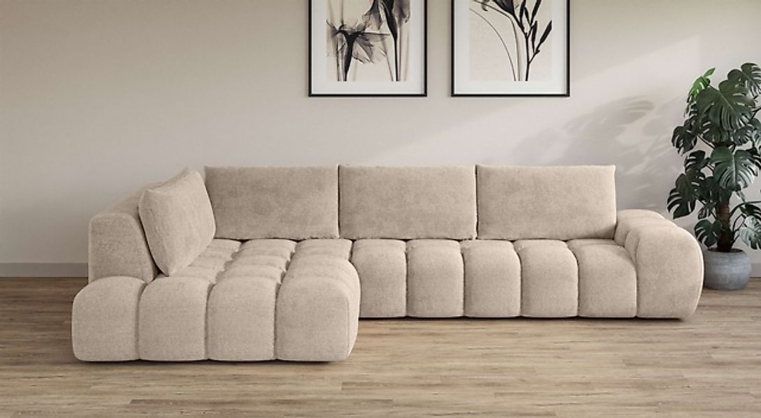 INOSIGN Ecksofa »AZITA klein, L-Form, elegant und bequem Designsofa«, lose günstig online kaufen