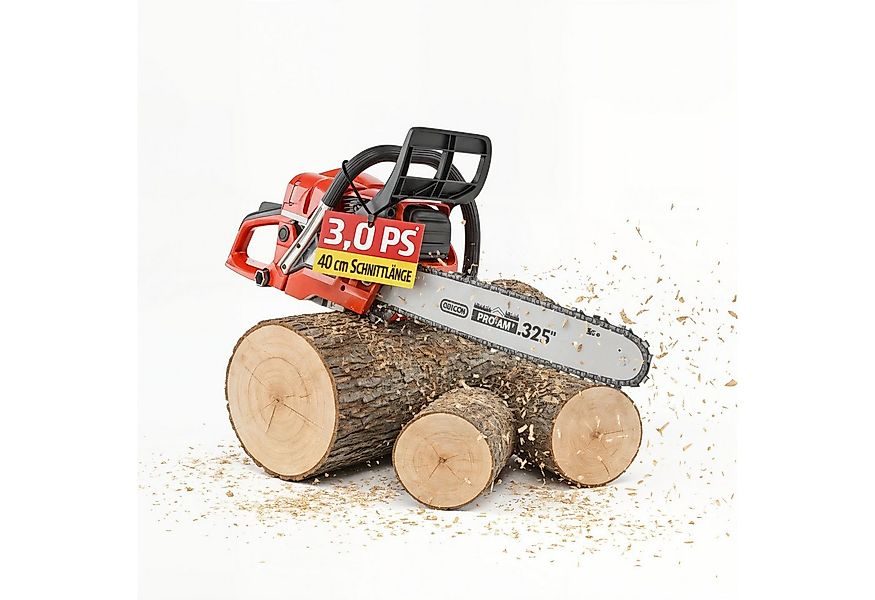 Hecht Benzin-Kettensäge Motorsäge 950, 2,2 W / 3PS, 12000 U/min, 5,6 kg, 40 günstig online kaufen