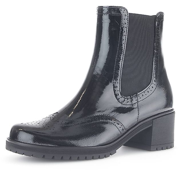 Gabor Chelseaboots, Blockabsatz, Businessschuh, Stiefelette mit günstig online kaufen