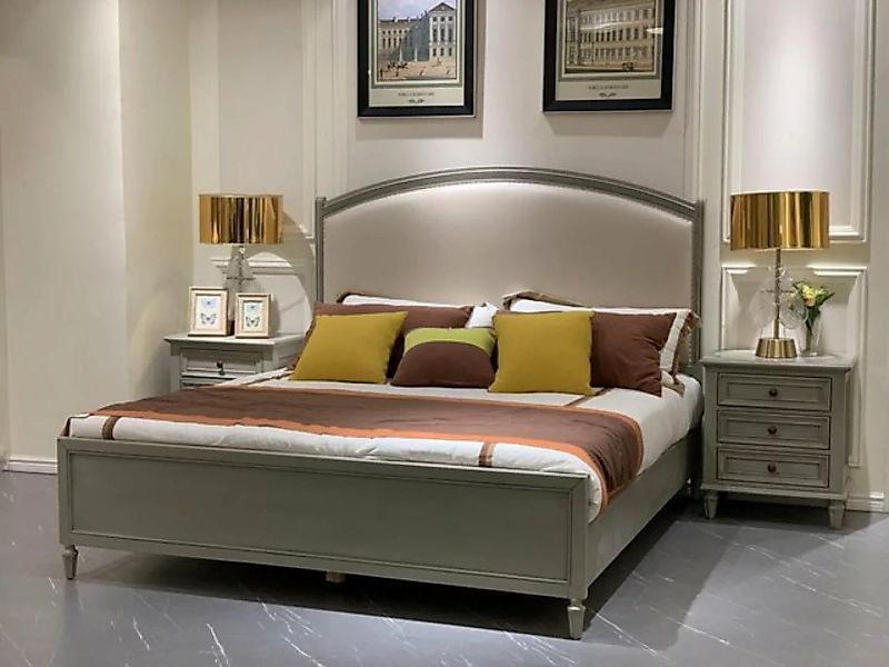 JVmoebel Bett, Polster Möbel Design Betten Doppelbett Luxus Schlafzimmer Ho günstig online kaufen