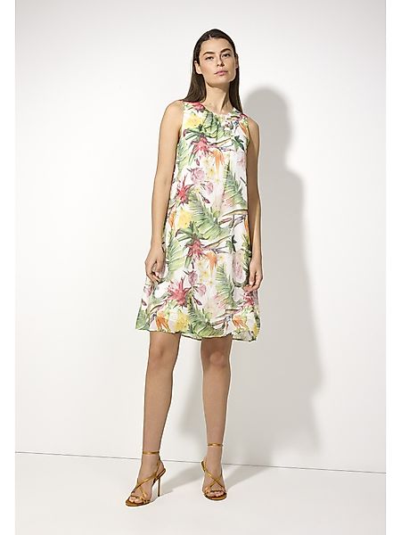 MORE&MORE A-Linien-Kleid Chiffonkleid günstig online kaufen