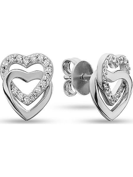 JETTE Paar Ohrstecker JETTE Damen-Ohrstecker 925er Silber 30 Zirkonia, SWIN günstig online kaufen